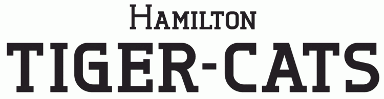 hamilton tiger-cats 2010-pres wordmark logo v6 iron on transfers for T-shirts